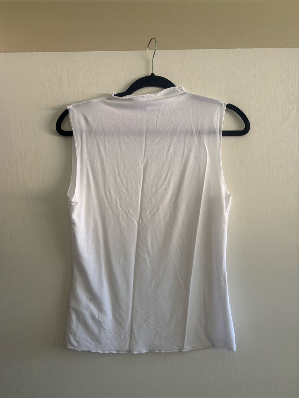 Weekday White Sleeveless Tank Top